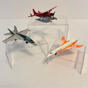Matchbox Sky Busters Cessna Caravan/ Boeing Super Hornet/ MBX Hypersonic Jet